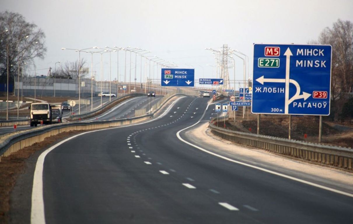 Сеть автомобильных дорог Белоруссии  